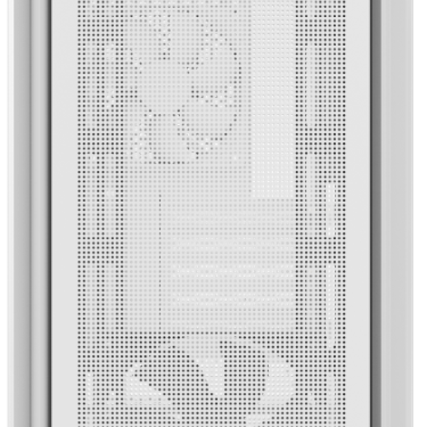 Кутия Gigabyte C102 Glass ICE, Mid-Tower