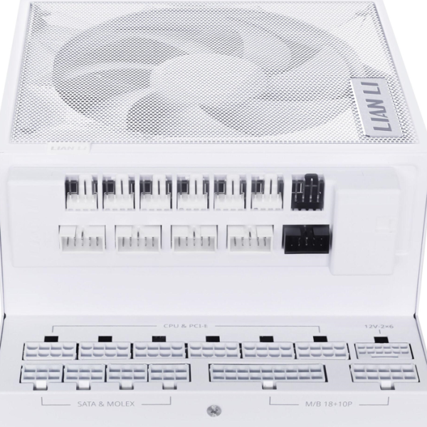 Захранващ блок Lian Li EDGE 1000W 80+ Gold PCIe 5.1, ATX 3.1 - Бяло