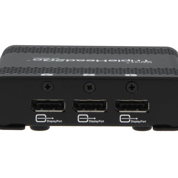 Външен мулти-дисплей адаптер Matrox T2G-DP-MIF за едновременна работа на 3 мониторa с DP вход
